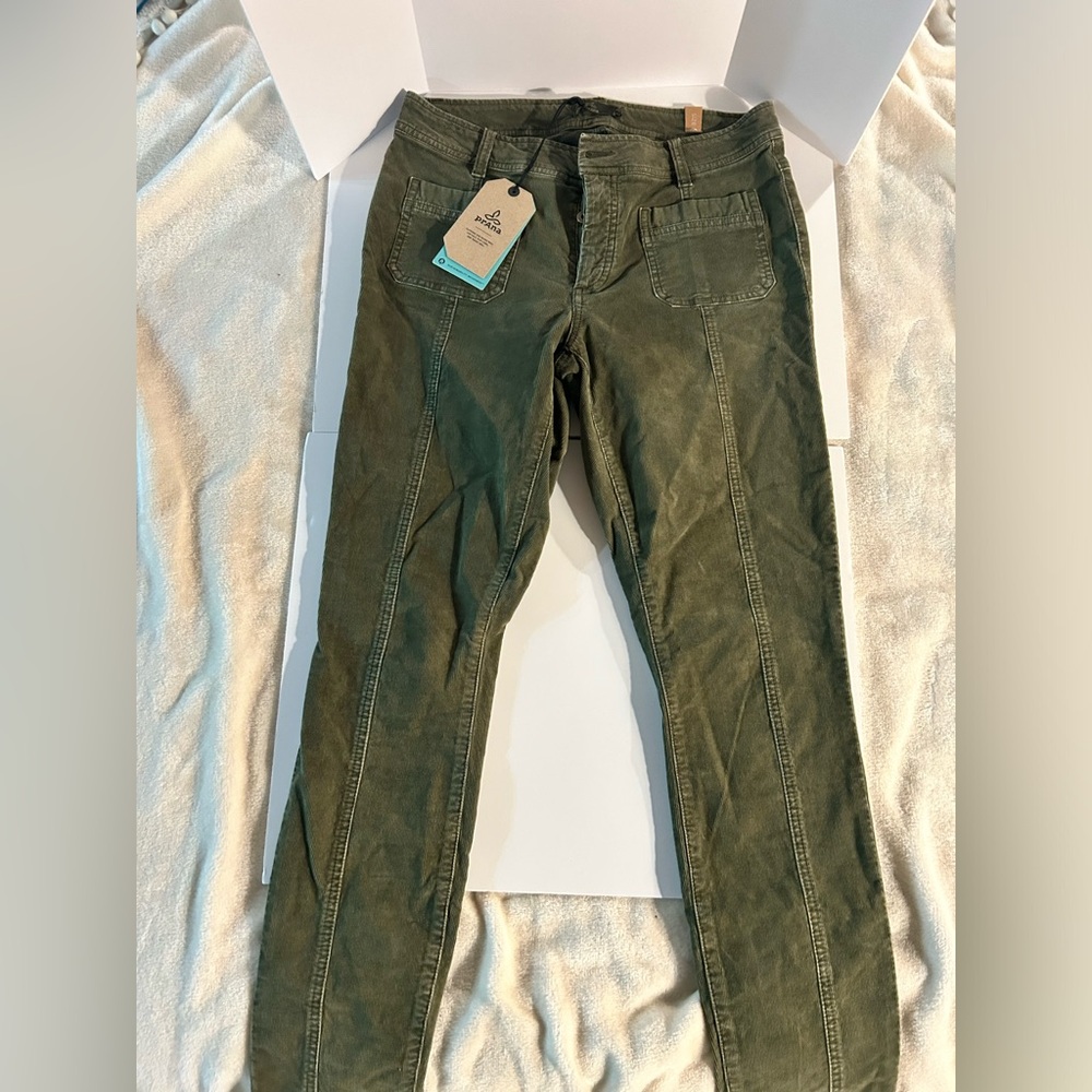 Prana cordouroy pants. Size 8